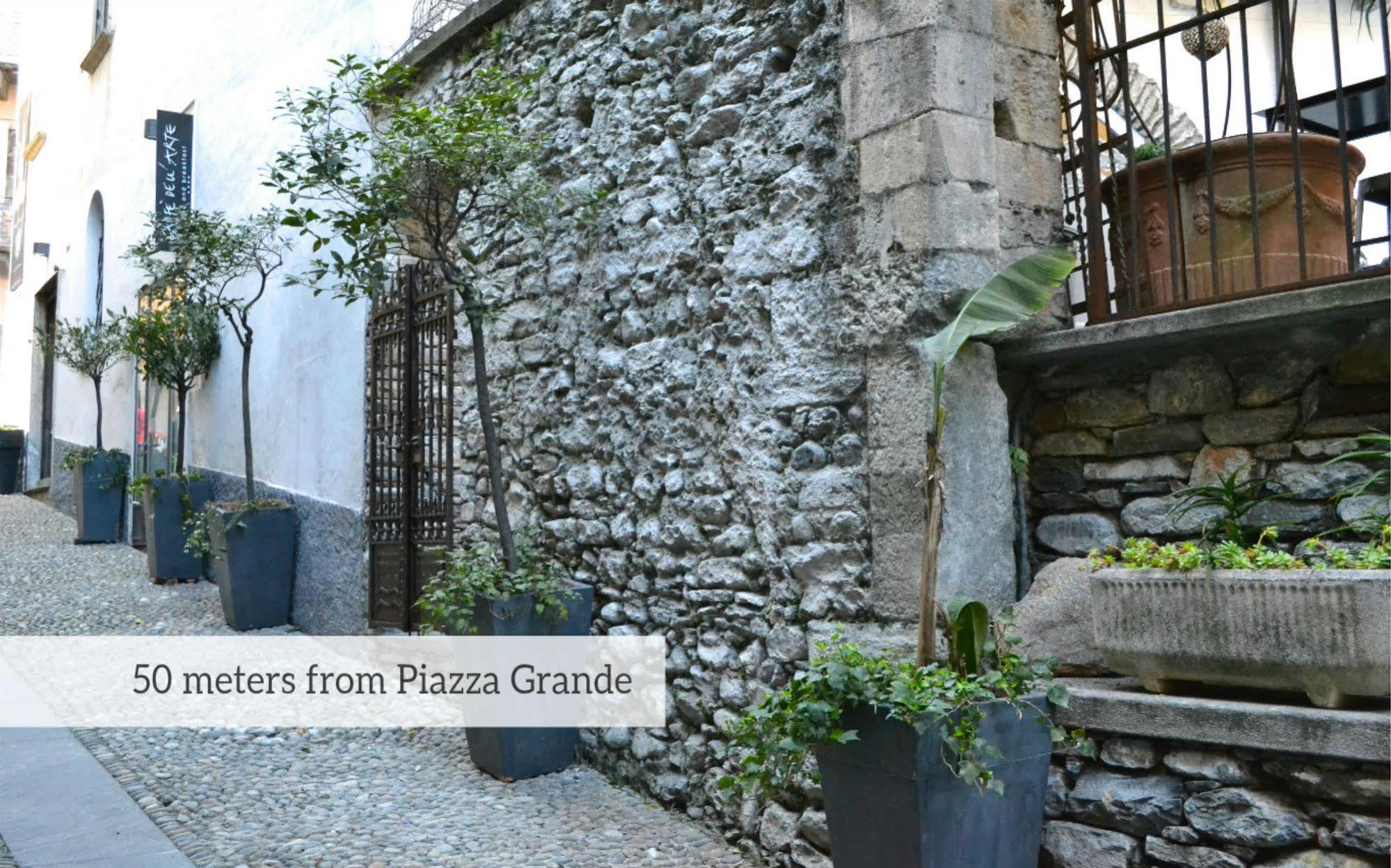 Caffe Dell'Arte Boutique Rooms Locarno Zewnętrze zdjęcie